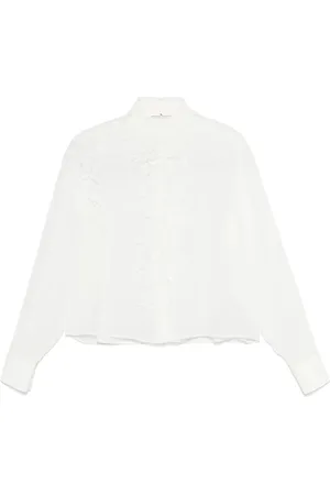 ERMANNO SCERVINO Skjorta med spetspanel