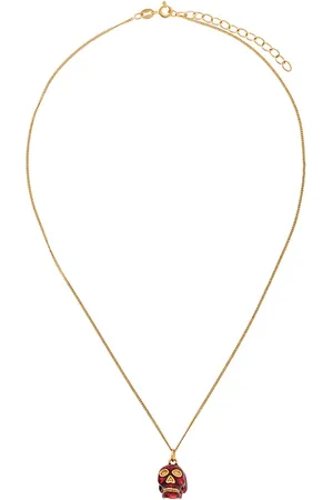 TRUE ROCKS Halsband med dödskallehänge