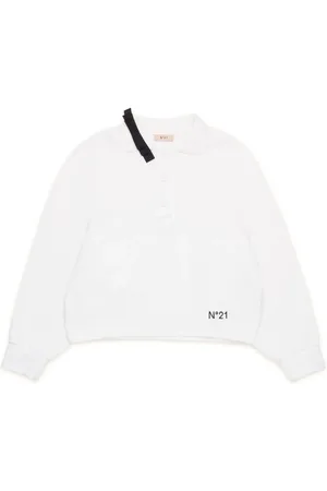 Nº21 Sweatshirt med knäppning