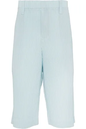 Issey Miyake Plisserade satinshorts