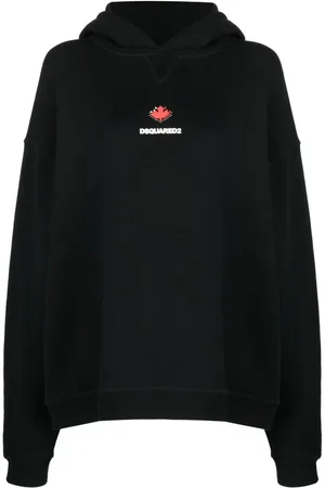 Dsquared2 Hoodie med logotyp