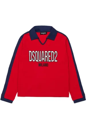 Dsquared2 Pikétröja med brodyr