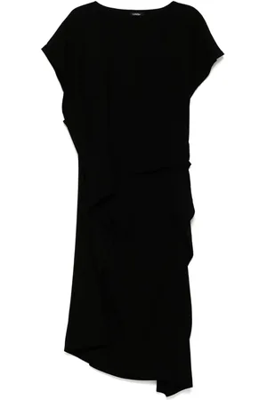 YOHJI YAMAMOTO Midiklänning med lager på lager