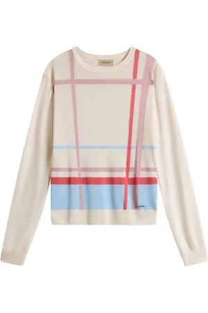 Woolrich Skir tröja med rundad hals