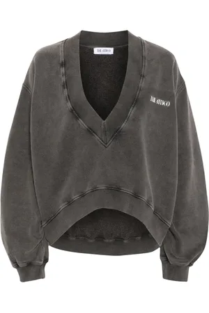 The Attico Sweatshirt med logotyp