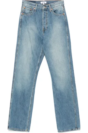 RE/DONE Raka jeans med hög midja