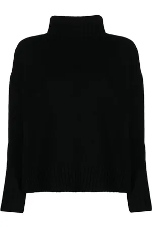 Max Mara Finstickad tröja med rullkrage