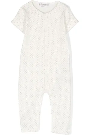 BONPOINT Prickig kortärmad sparkdräkt