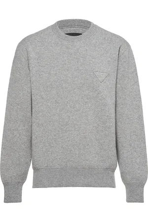 Prada Kashmirtröja med rundad hals