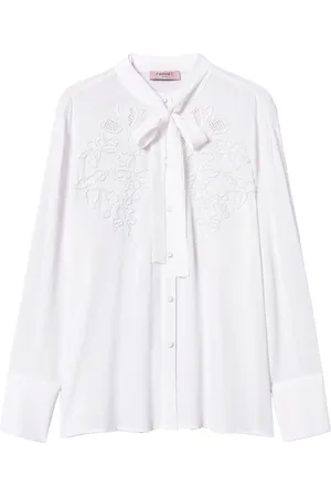 Twin-Set Blus med brodyr