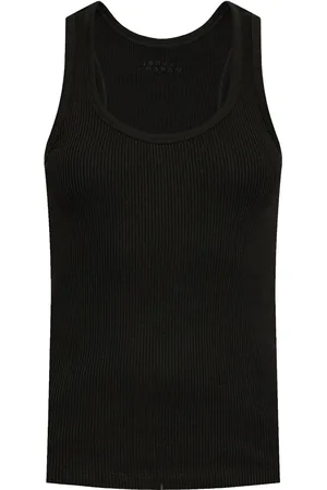 Isabel Marant Thea väst med broderad logotyp