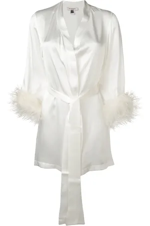 Gilda & Pearl Kitty morgonrock i satin