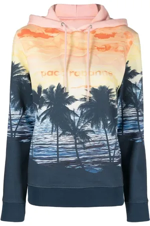 Paco rabanne Hoodie med solnedgång