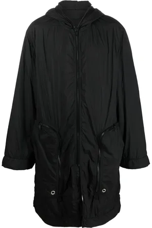 Rick Owens Quiltad kappa med huva