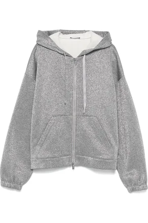 PESERICO SIGN Hoodie med metallisk metallic