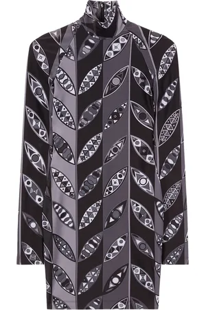 Puccini Croptop med abstrakt tryck
