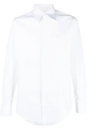 Dsquared2 Skjorta med spetsig krage