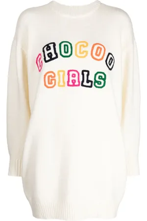 Chocoolate Chocoo Girls stickad klänning