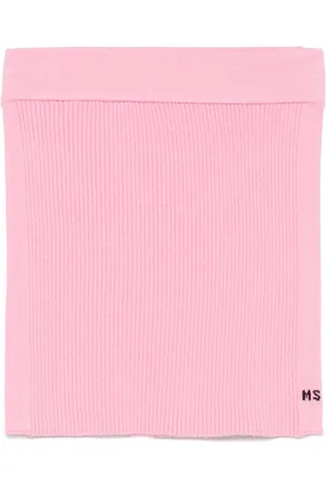 Msgm Ribbstickad kjol