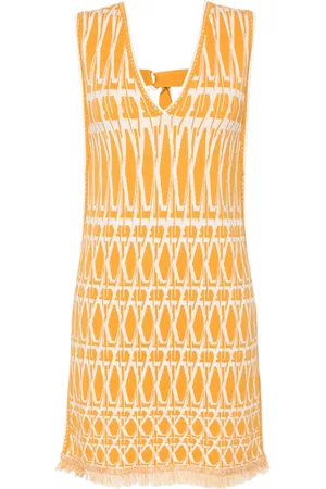 Diane von Furstenberg Reilly stickad miniklänning