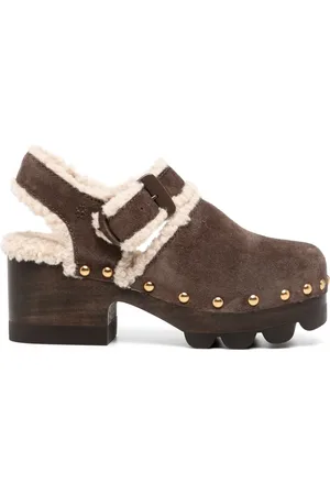 Tory Burch Tofflor i fårskinn