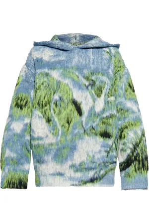The Attico Tröja i borstad jacquard