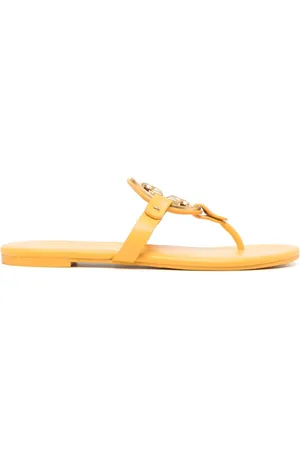 Tory Burch Miller sandaler med logotypplakett