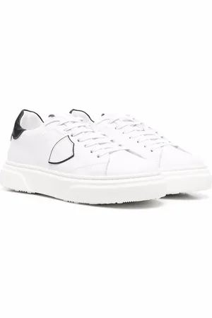 Philippe model TEEN Temple låga lädersneakers