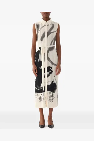 Jason Wu Plisserad midiklänning
