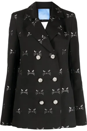 Macgraw Circa 72 dubbelknäppt blazer i jacquard