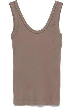 Brunello Cucinelli Ribbat linne