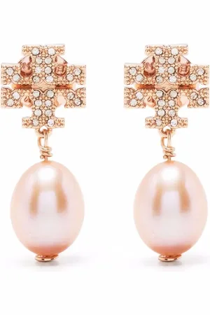 Tory Burch örhängen i pärlemor