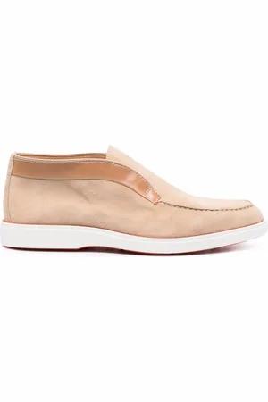 santoni Loafers med mandelformad tå