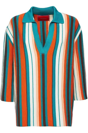 La DoubleJ Bay Polo randig tröja