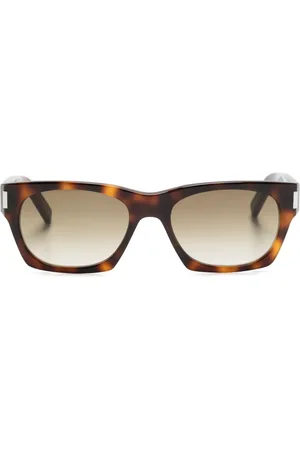 Saint Laurent 402 rektangulära solglasögon