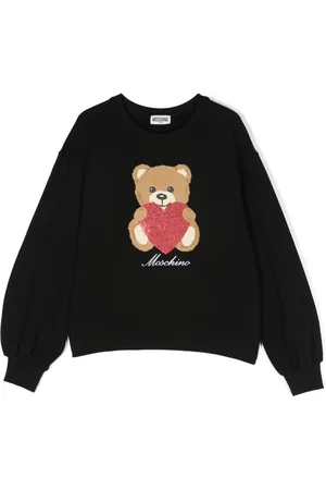Moschino Teddy Bear tröja med tryck