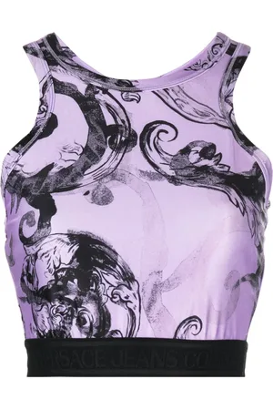 VERSACE Baroque croptop