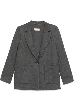 PESERICO SIGN Blazer med melerad effekt