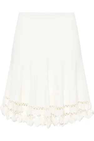 ULLA JOHNSON Danica ribbstickad kjol