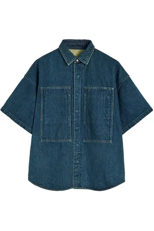 Jil Sander Skjorta med dold knäppning