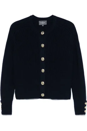 ERIC BOMPARD Ribbstickad kofta