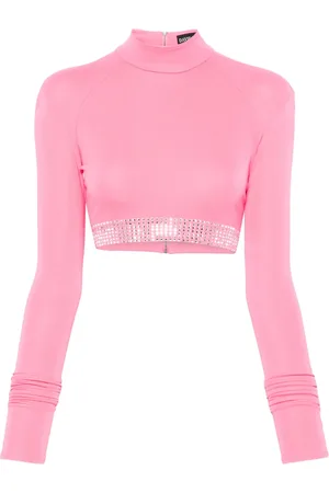 DAVID KOMA Croptop med strass