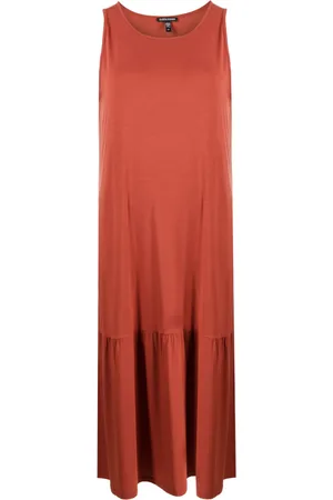 Eileen Fisher ärmlös maxiklänning