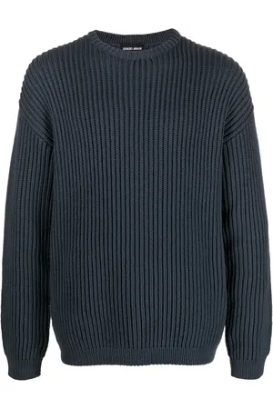 Giorgio Armani Grovstickad tröja