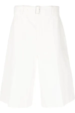 Jil Sander Utsvängda bermudashorts