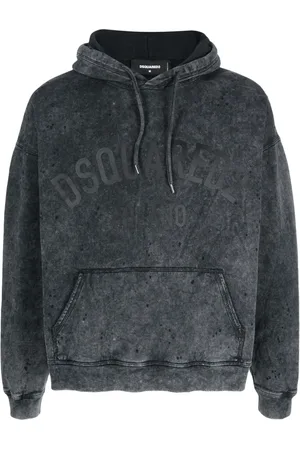 Dsquared2 Hoodie med logotyp