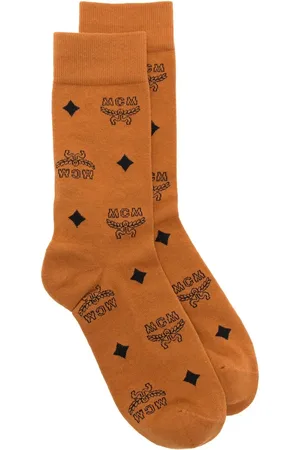 MCM Stickade strumpor med monogram