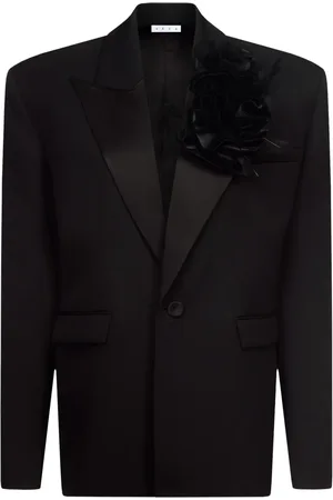 AREA Flower Corsage blazer i oversize