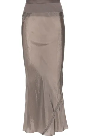 Rick Owens Calf Bias midikjol