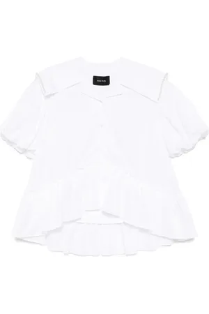 Simone Rocha Skjorta med puffärm och seglarkrage